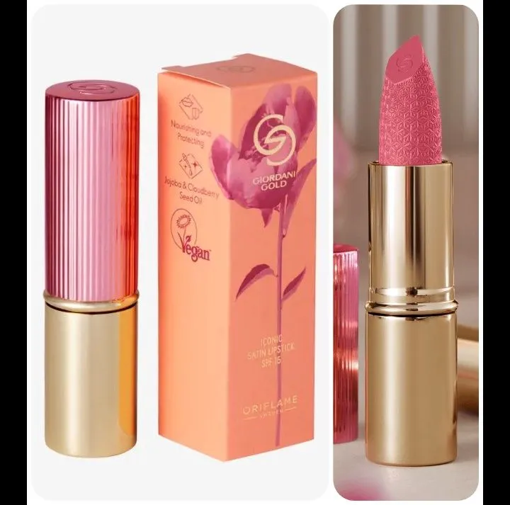 Губ. пом. "Giordani gold" от "Oriflame". Матовые и сатиновые