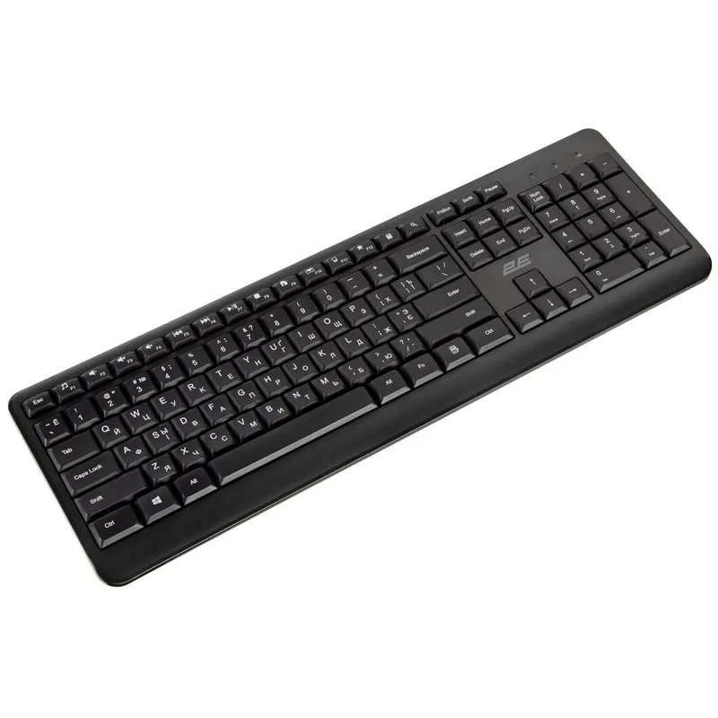 Клавиатура 2E KS220 WL Black — фото 1