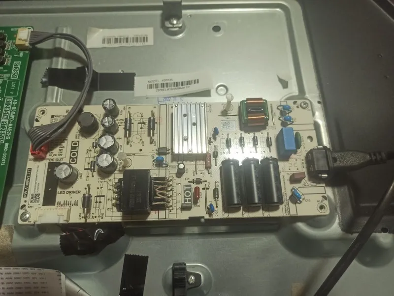 Tcl 43p635 блок питание