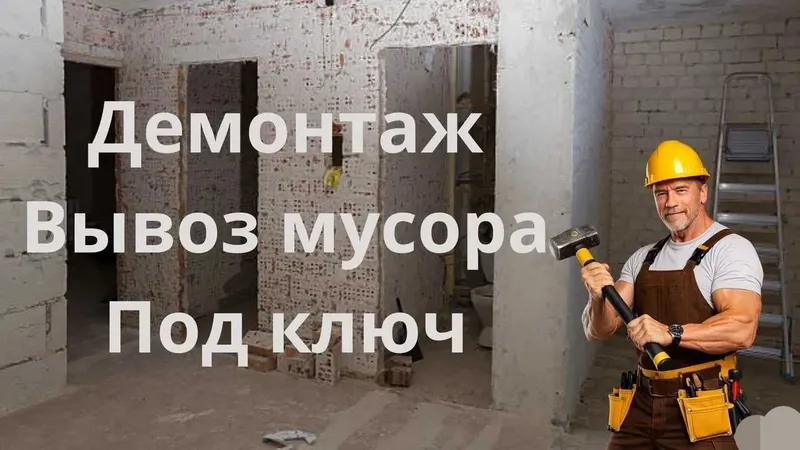 Демонтажные работы!