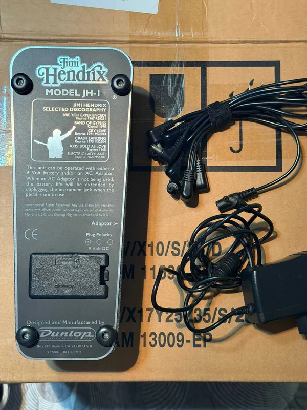 Dunlop Jimi Hendrix Wah — классическая wah-педаль 2