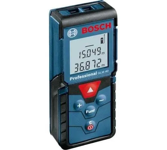 Лазерный дальномер для строительства. Bosch Professional GLM 40 1