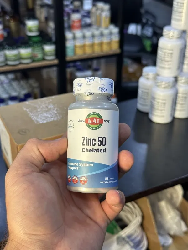 Kal Zinc Chelated 50 mg 90 таблеток 1 Kal Zinc Chelated 50 mg 90 таблеток 1