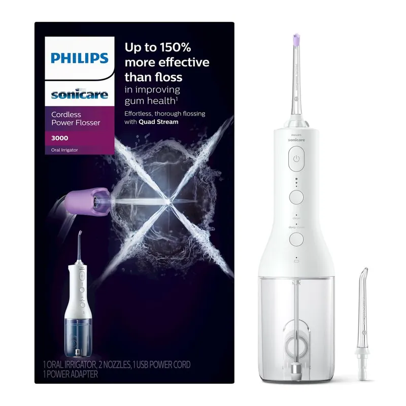 Philips Irrigator Sonicare Cordless Power Flosser 3000 (HX3826/21)