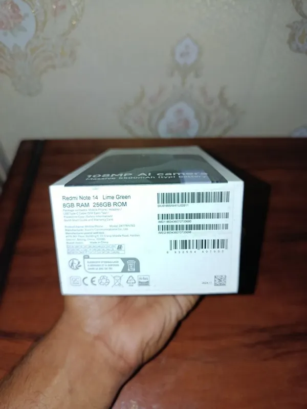Redmi note 14 8/256 3 oy bulgan olinganiga 2 miliyon sum 2