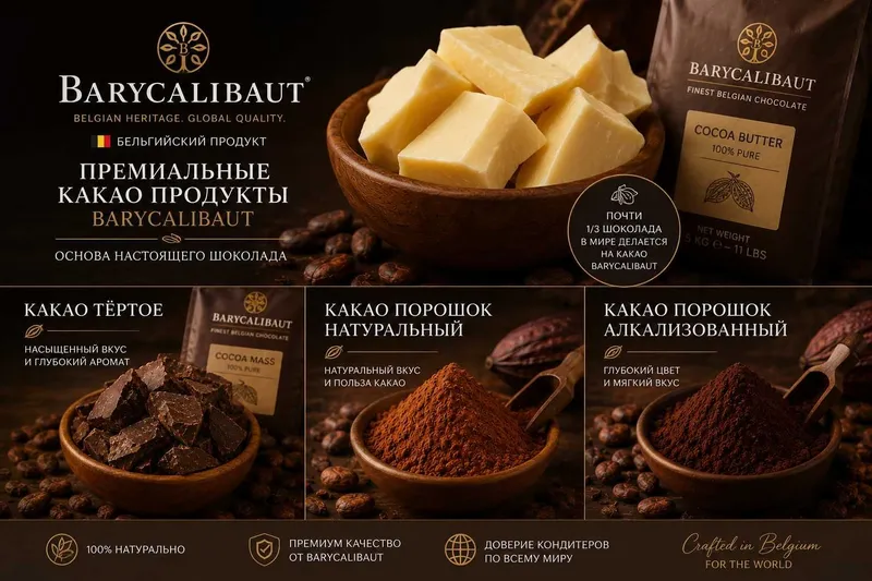 Kakao Какао-продукты для пищевой промышленности