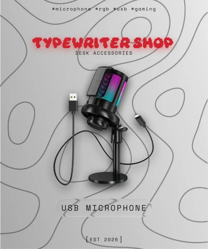 Игровой USB Микрофон Игровой USB Микрофон