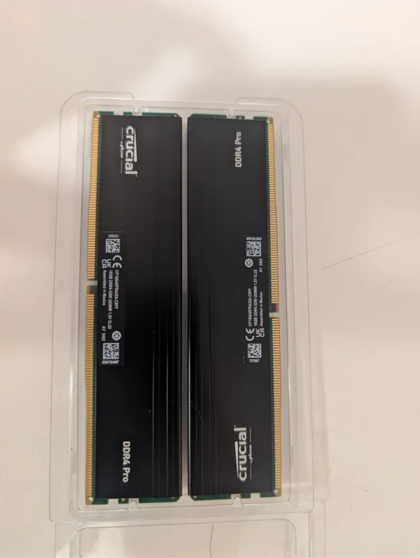 crucial pro ddr4 32Gb (16x2) original 2 crucial pro ddr4 32Gb (16x2) original 2