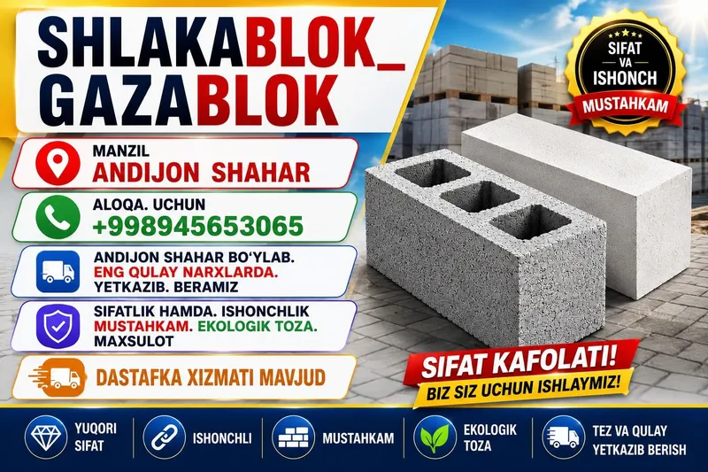 Gazablok va shlakablok 3 Gazablok va shlakablok 3