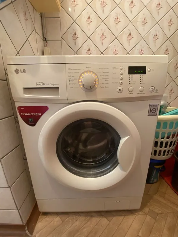 Стиральная машинка LG 6 кг 1 Стиральная машинка LG 6 кг 1