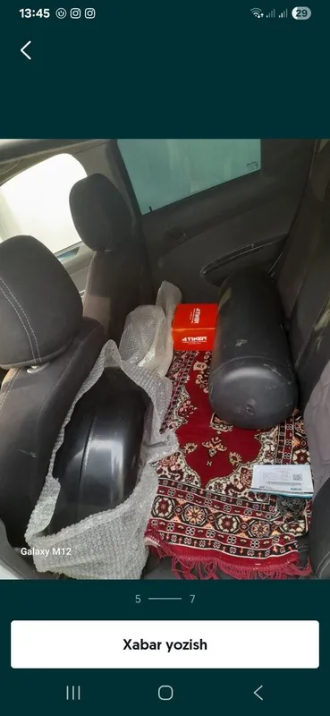 Prapan ballonlar hamma zapchaslar bilan o'rnatish hizmati ham bor — фото 2