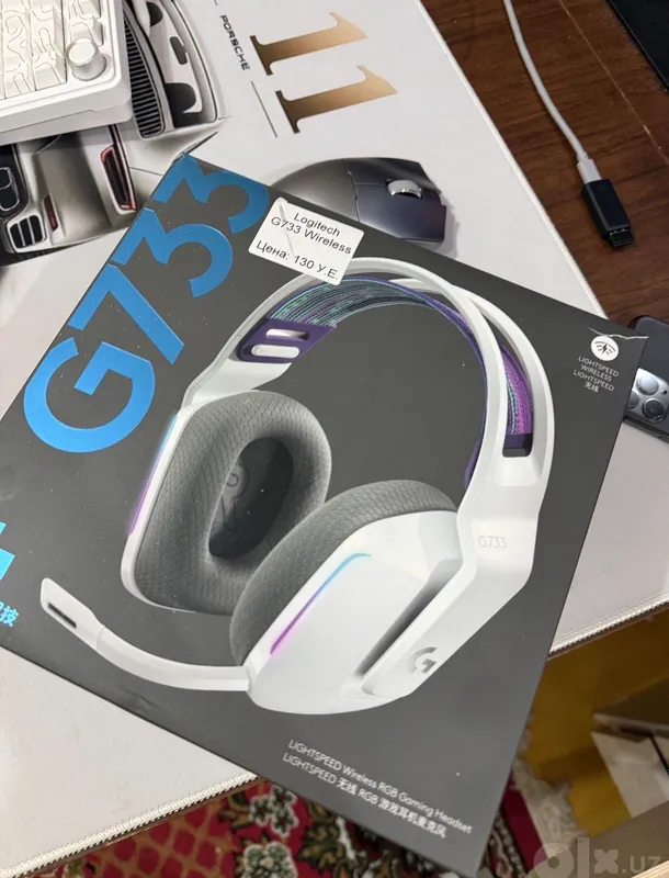 Logitech G733 LIGHTSPEED White — гарнитура 4