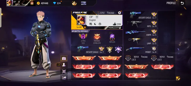 F R E E F I R E Akkaunt F R E E F I R E Akkaunt