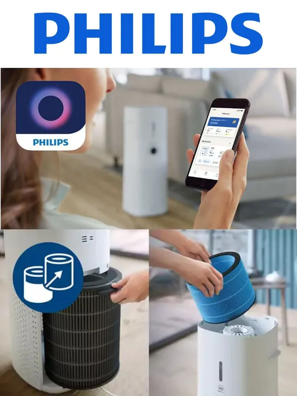 Очиститель и увлажнитель воздуха Philips AC3737 Очиститка 131 кв оптом — фото 1