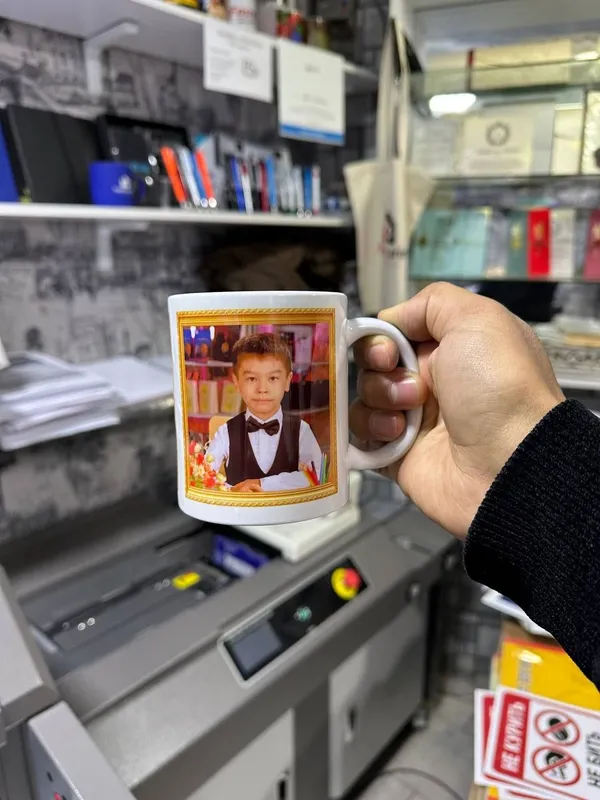 Bakalga rasm , кружка печать — фото 1