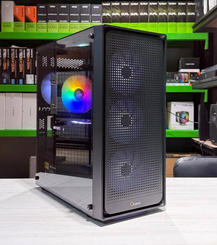 ASUS H610 / Intel Core i5-12400F / RTX 3060 Ti o‘yin kompyuteri 1 ASUS H610 / Intel Core i5-12400F / RTX 3060 Ti o‘yin kompyuteri 1