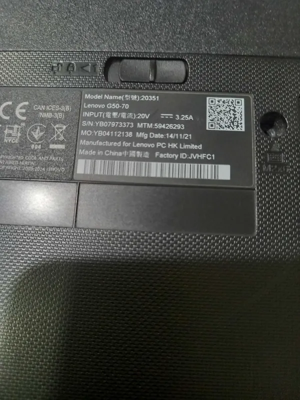 Ноутбук Lenovo G50-70 — фото 1