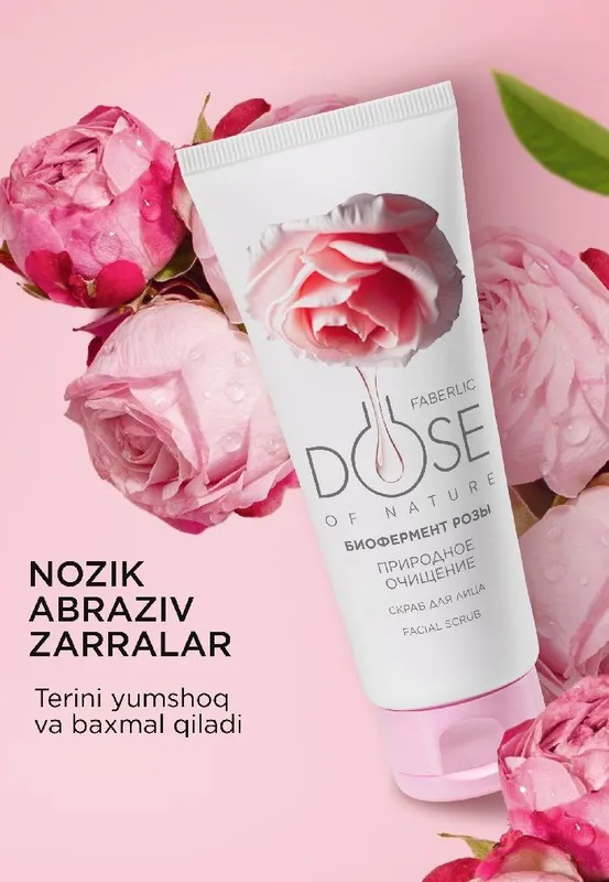 «Tabiiy tozalash» yuz uchun skrab — фото 2