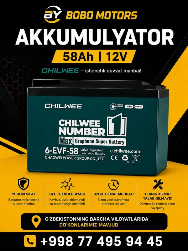 Chilwee akkumlyatori 1