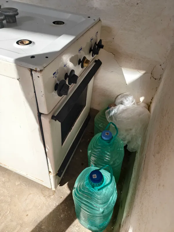 старая газовая плита. 1