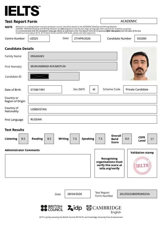 IELTS 8.0 | Разговорный английский с психологом — фото 1