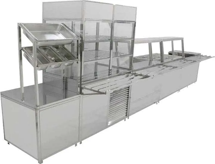 Линия раздачи от Techno Food — AVS AGRO VATANPARVAR