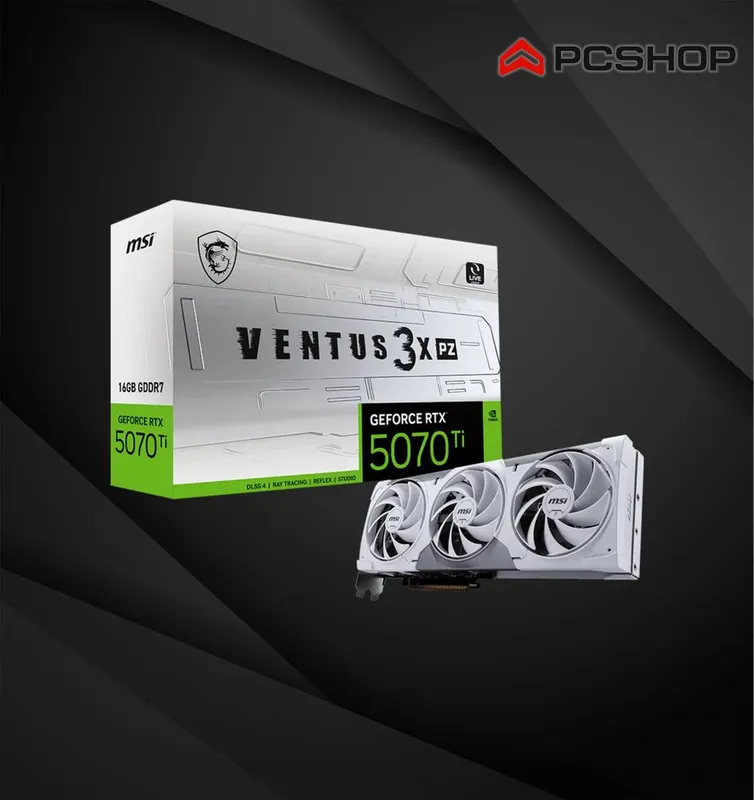 MSI GeForce RTX 5070 Ti Ventus 3X PZ oc — фото 1
