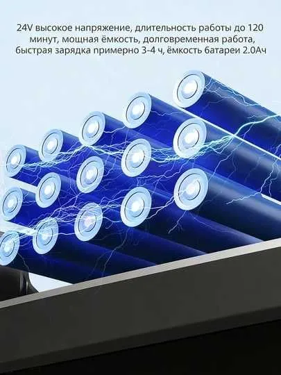 Детский электросамокат, складной, безопасный для детей, 6-12 лет — фото 4