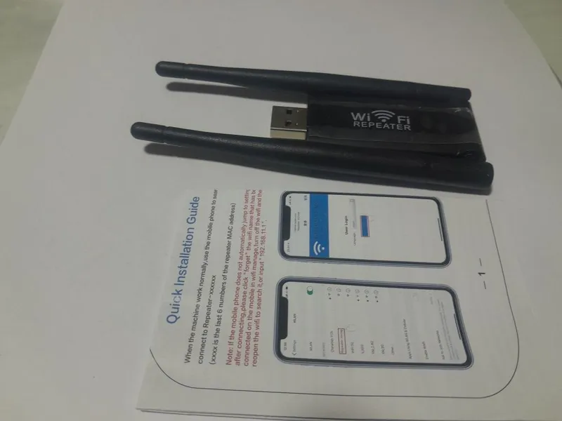 Wi-Fi USB Adapter 300Mbps – Signal Kuchaytirgich (2 antenna) — фото 3