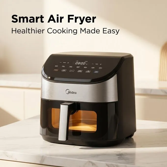 Аэрогриль Midea 6 литровый Airfryer 1 Аэрогриль Midea 6 литровый Airfryer 1