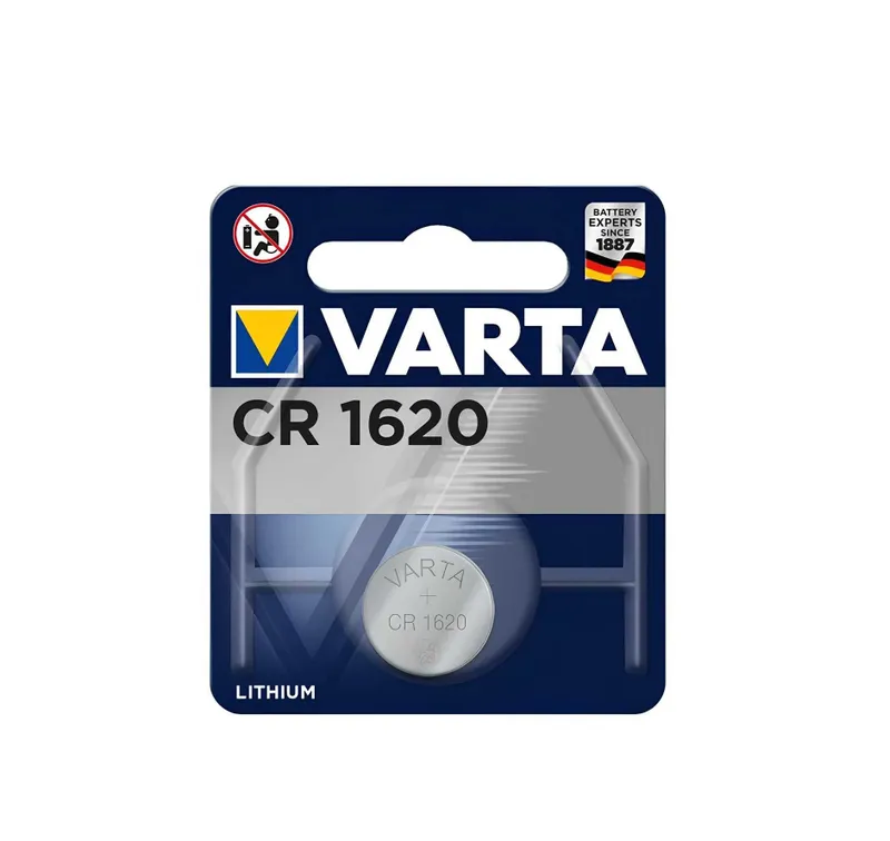 | Varta Lithium CR1620 batareyasi (1 dona) | Varta Lithium CR1620 batareyasi (1 dona)