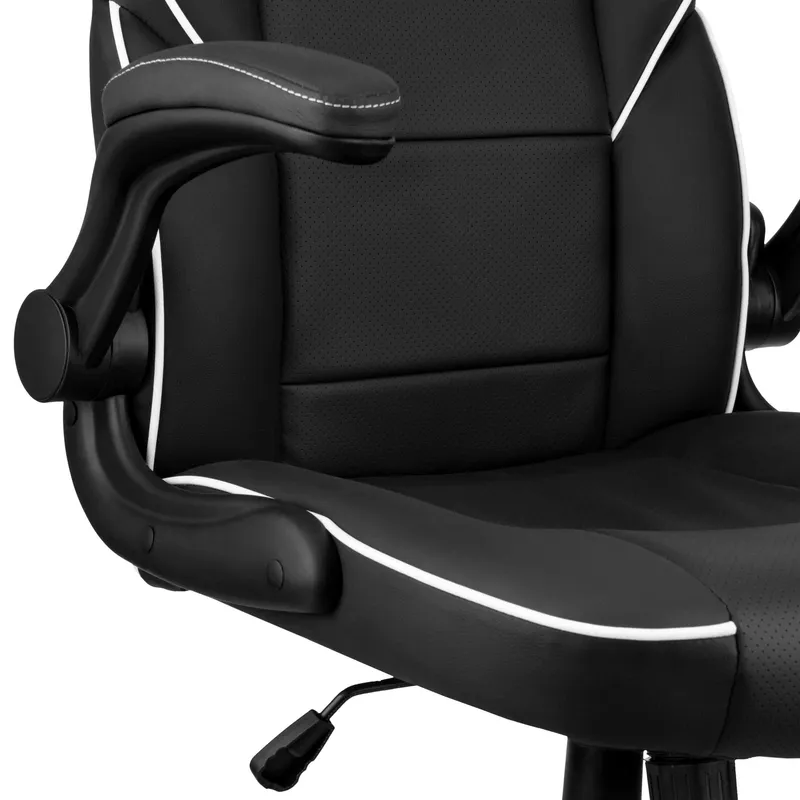 } Игровое кресло 2E GAMING HEBI Black/White 7 } Игровое кресло 2E GAMING HEBI Black/White 7