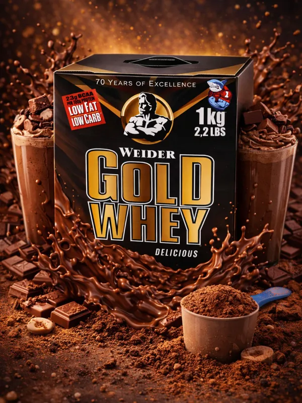 Протеин Gold Whey от Weider каждая порция 23 грамм — фото 3