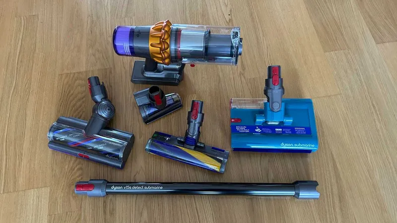 Пылесос Dyson V15s Detect Submarine 1 Пылесос Dyson V15s Detect Submarine 1