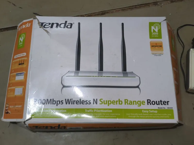 Wi‑Fi router Tenda 3 Wi‑Fi router Tenda 3