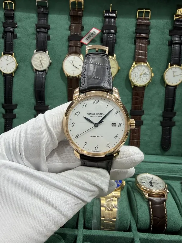 Золотые часы Breguet Classic 18k — фото 7