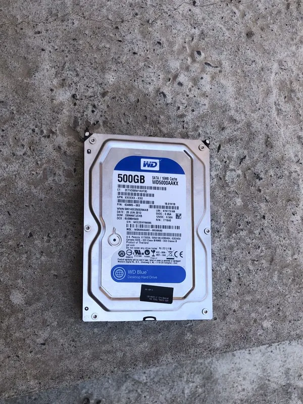WD 500GB Desktop HDD — Ishonchli va Toza Kompyuter Disk