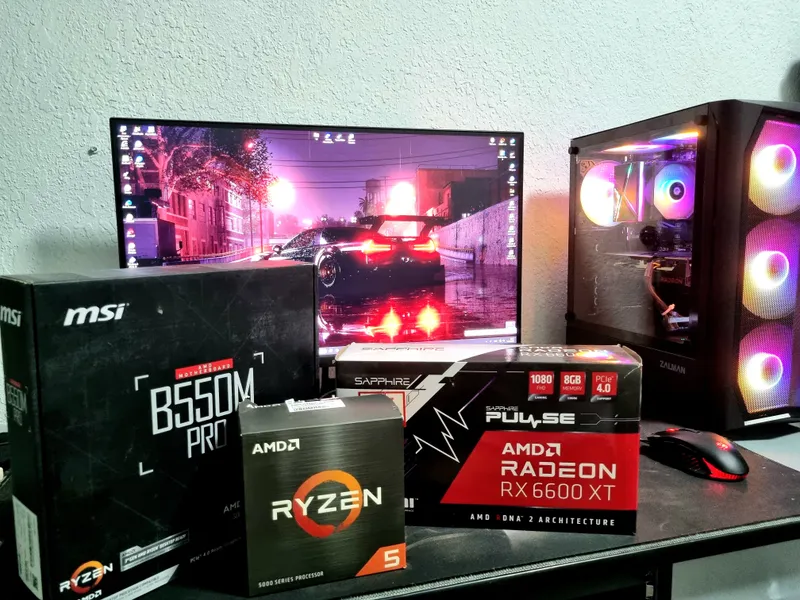 Игровой компьютер RX 6600 XT 4