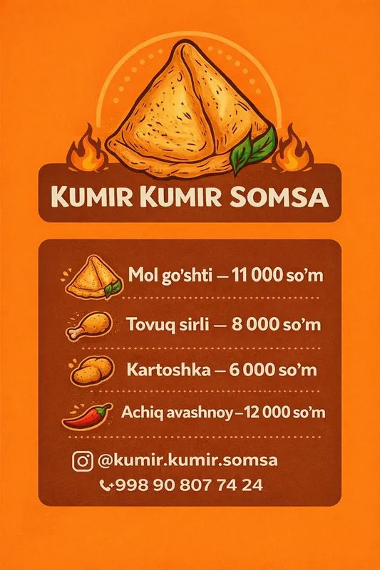 Zakaz Somsa Yeg’inlarga somsa qilib beramz Tandir Somsa — фото 2
