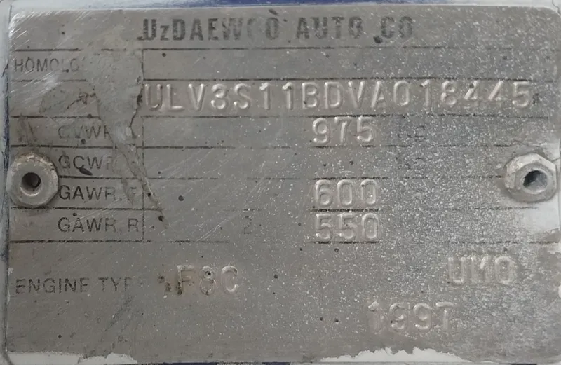 Tico 1997-yil 0.8l