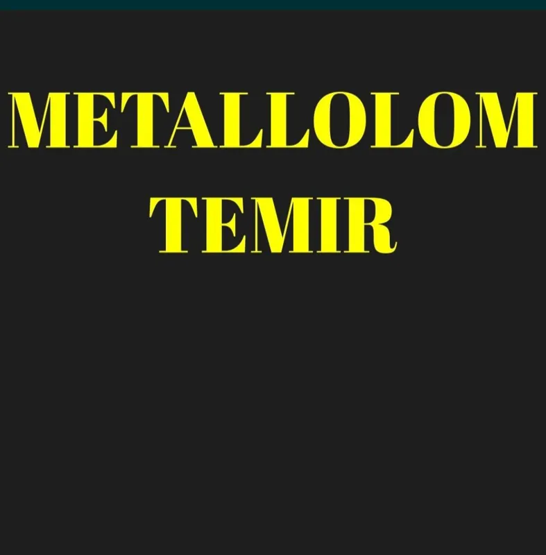 Metallolom qayta ishlash bazasi Metallolom qayta ishlash bazasi