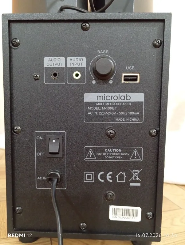 Microlab М 108 ВТ. 4 Microlab М 108 ВТ. 4