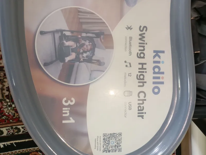 Kidilo swing high chair Детский стул 3в1 3 Kidilo swing high chair Детский стул 3в1 3
