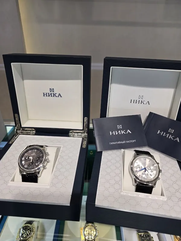 Продам классические часы от бренда Ника. Серебро 925 пробы. Оригинал