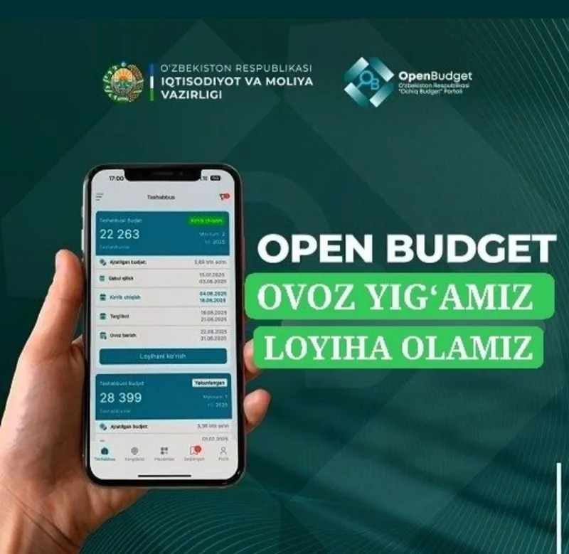 Open Budget ovoz yig'ish Open Budget ovoz yig'ish