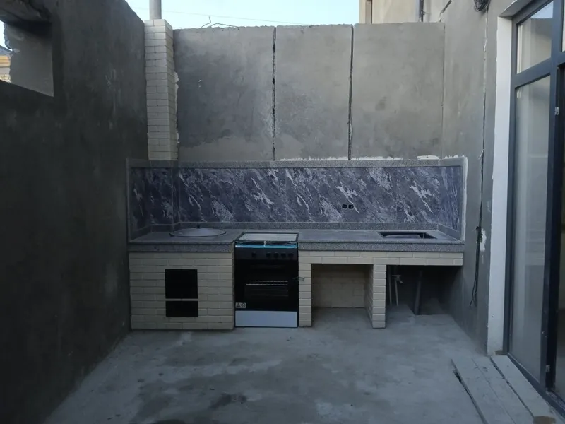 Barbekyu, kamin, ochoq, 7