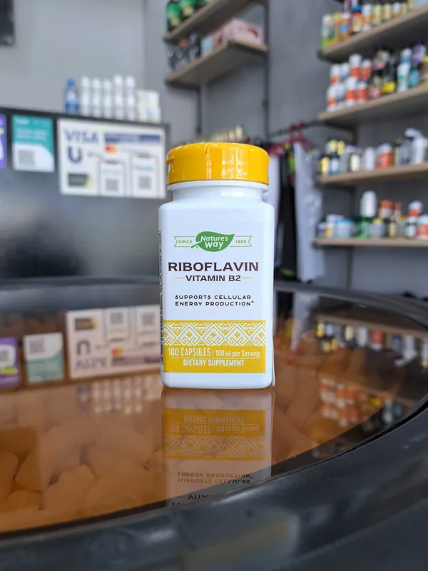 B2 vitamini, riboflavin, Nature's Way B2 vitamini, riboflavin, Nature's Way