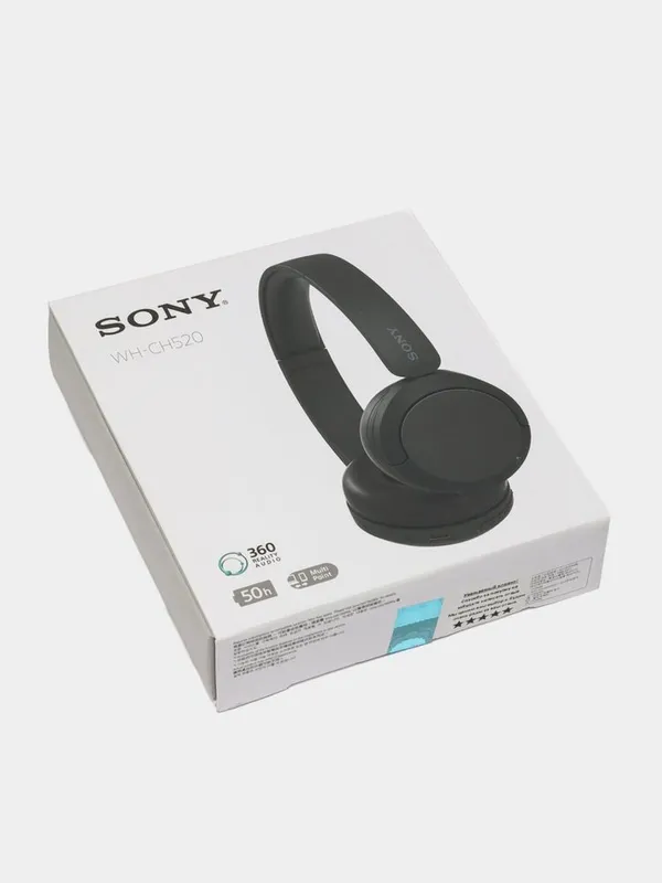 Sony WH-CH520 лёгкие беспроводные on-ear наушники.