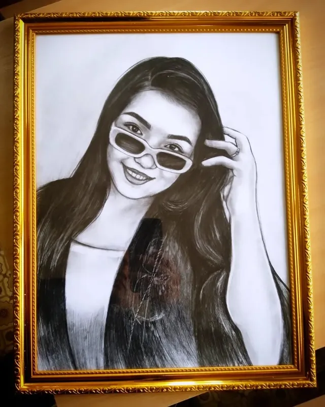 Sovg'a uchun Portret Rasm chizish xizmati
