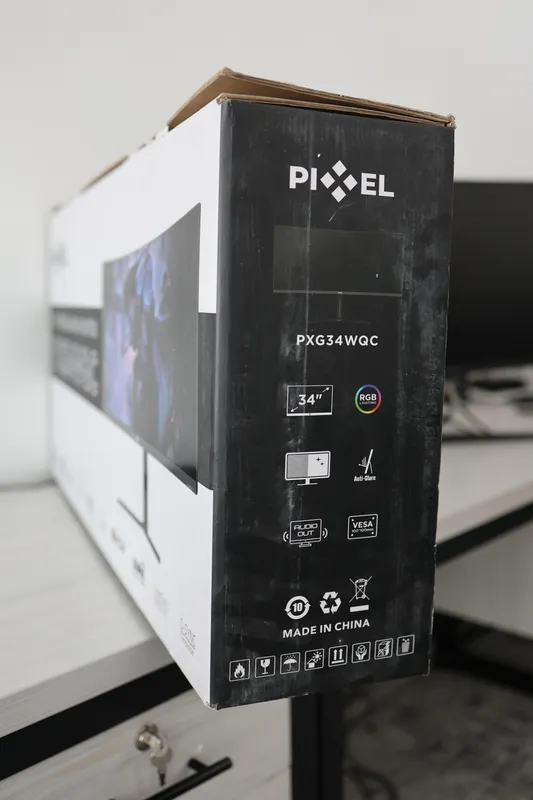 Pixel 34" Curved Gaming Monitor | WQHD (2560×1440) 8